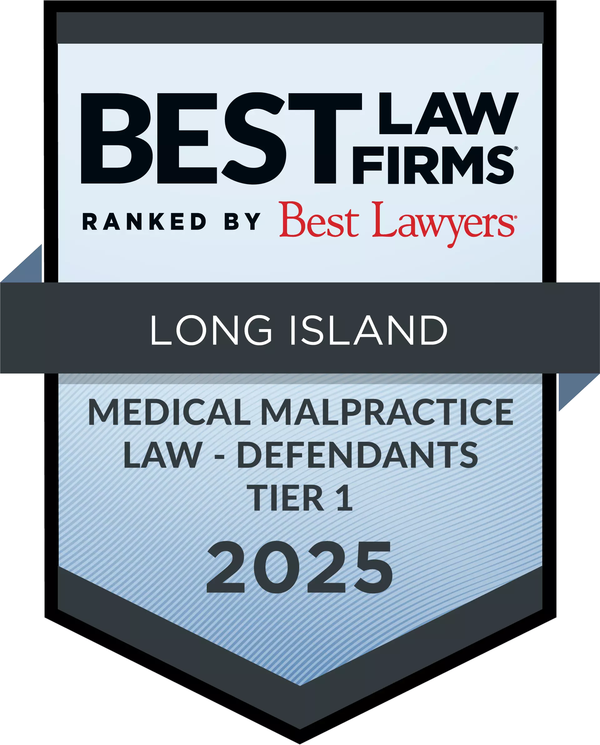 Best Law Firms - Regional Tier 1 Badge, Medical Malpractice Law